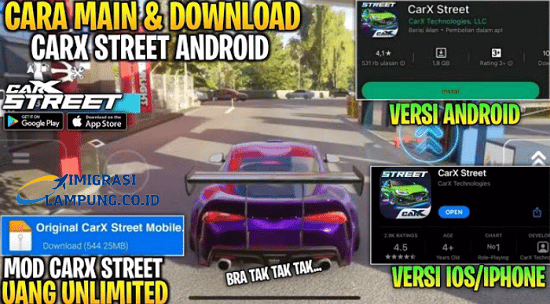 CarX Street Mod APK Download + OBB Unlimited Money